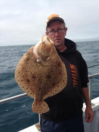 3 lb 4 oz Turbot by Pete the tree