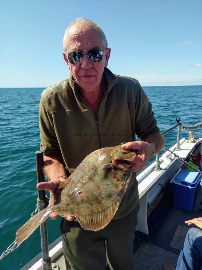 2 lb 8 oz Plaice by Unknown