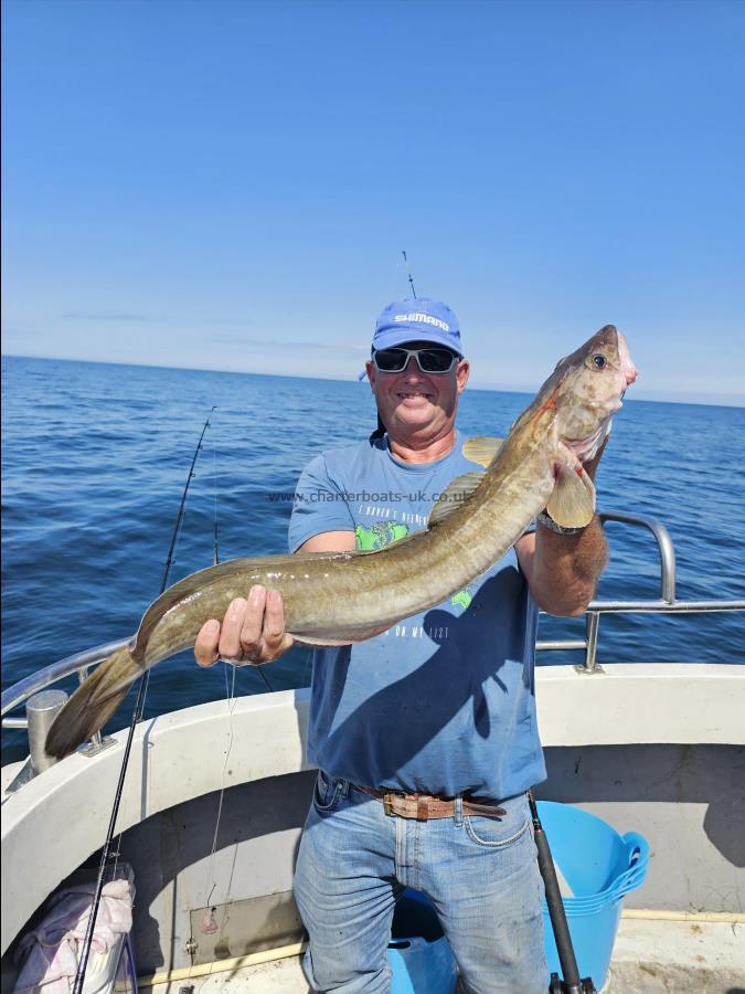 6 lb Ling by Steve Eastwood