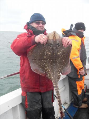 13 lb Thornback Ray by Unknown