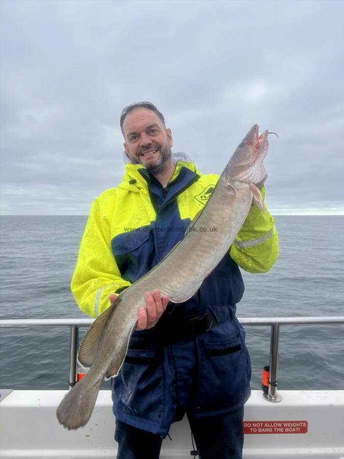 10 lb 8 oz Ling by Neil Swallows