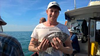 2 lb Black Sea Bream by Stephen Wake