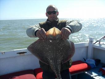 12 lb 2 oz Thornback Ray by Brian