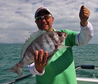 3 lb 13 oz Black Sea Bream by Steve Parker