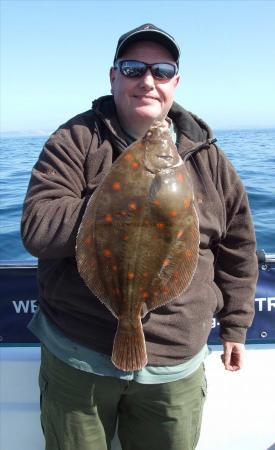 6 lb 2 oz Plaice by Paul Milkins