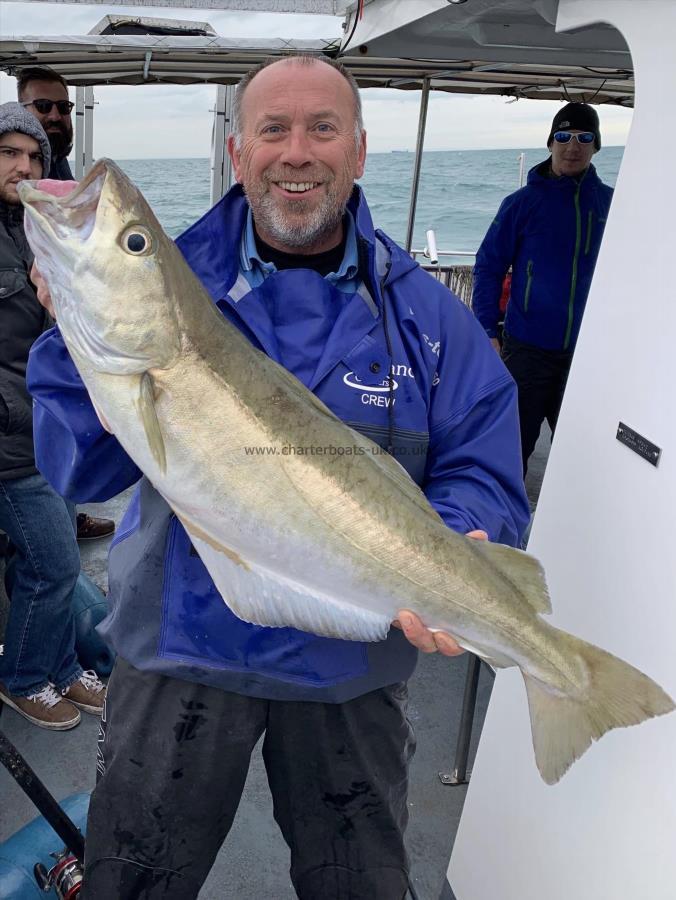 14 lb 5 oz Pollock by Unknown