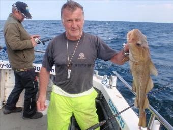 8 lb 3 oz Cod by Ian Hart from York,