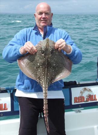 9 lb 8 oz Thornback Ray by Michael Benham