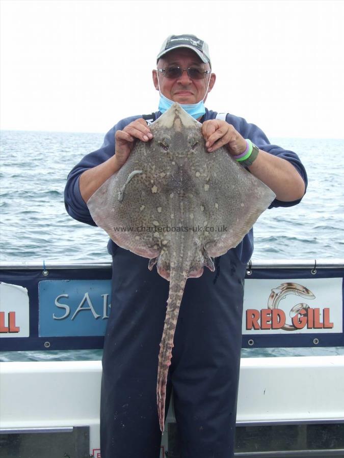 10 lb 2 oz Thornback Ray by Russell Latimer