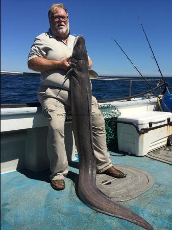 65 lb Conger Eel by Kevin McKie
