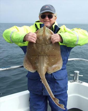 12 lb 8 oz Blonde Ray by John Dransfield