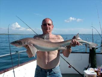 12 lb Smooth-hound (Common) by Micky Duff