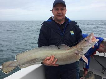 23 lb 8 oz Ling by Shane Johnson