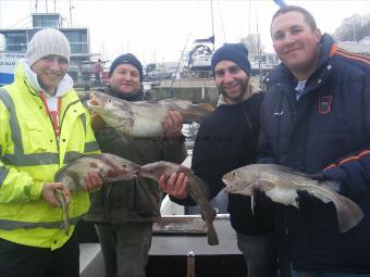 12 lb 8 oz Cod by Mr Turners party