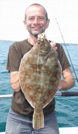 4 lb Plaice by Rick Hawkins