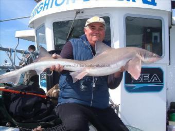 22 lb 6 oz Smooth-hound (Common) by Ron Nichol