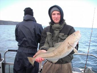 5 lb 8 oz Cod by Damien Townsend - Whitby