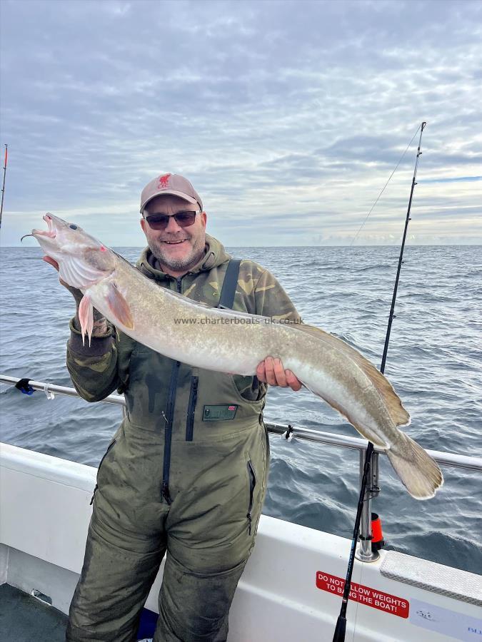 14 lb 12 oz Ling (Common) by Keith McCance