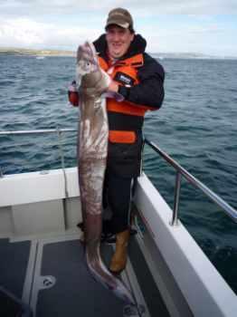 66 lb 4 oz Conger Eel by Garry Dennis