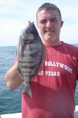 2 lb 2 oz Black Sea Bream by Tony