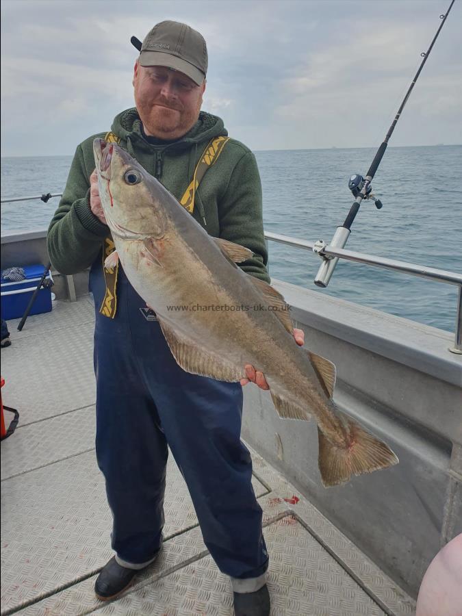 16 lb 4 oz Pollock by Charlie Mcdowell