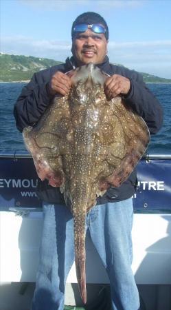 18 lb 8 oz Undulate Ray by Ronnie Desouza