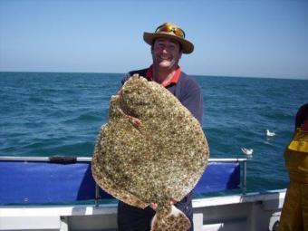 28 lb 3 oz Turbot by dan