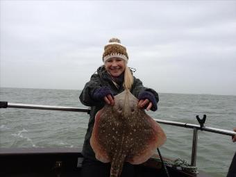 7 lb Thornback Ray by Unknown