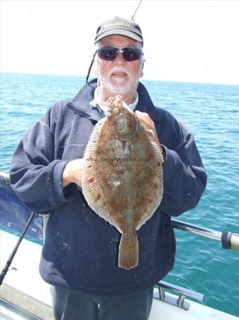 2 lb 13 oz Plaice by Jim Stone