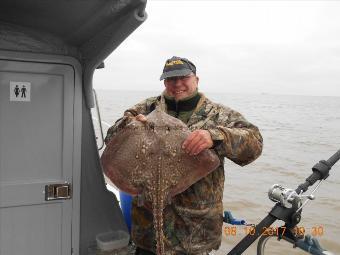 8 lb 5 oz Thornback Ray by Trevor Pankhurst