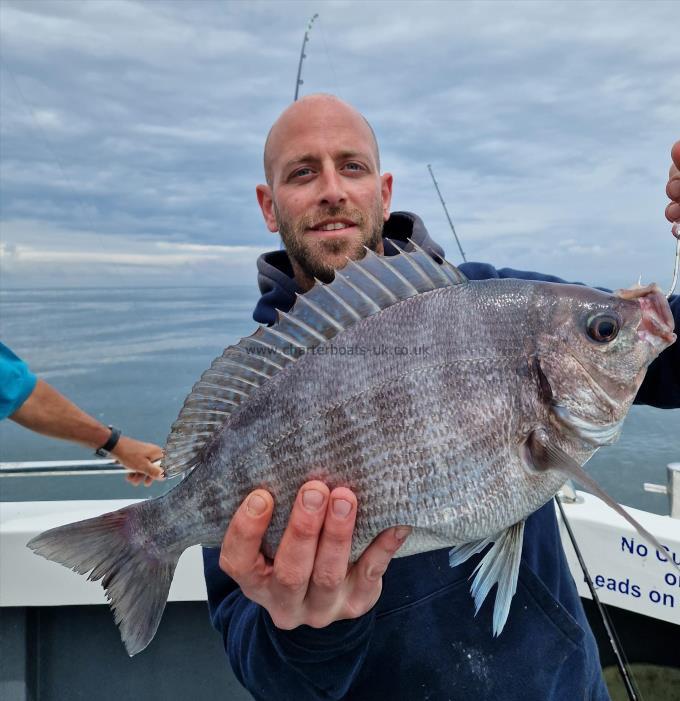 4 lb Black Sea Bream by Nathan