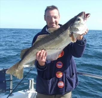 15 lb 8 oz Pollock by Glenn Barrett