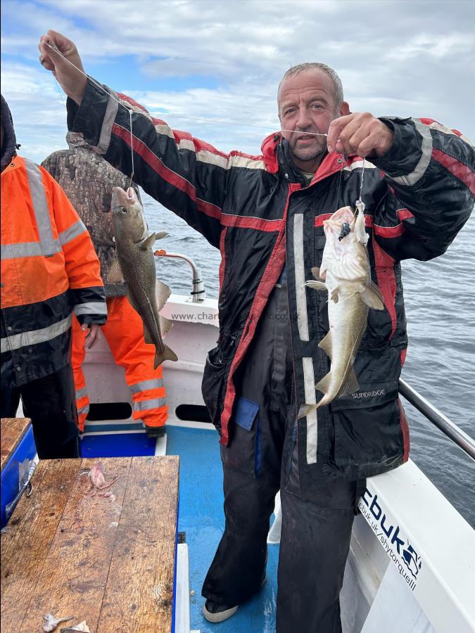 3 lb 4 oz Cod by Eric.