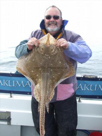 14 lb 10 oz Blonde Ray by Russell Salmon