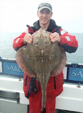 19 lb Undulate Ray by John Collings