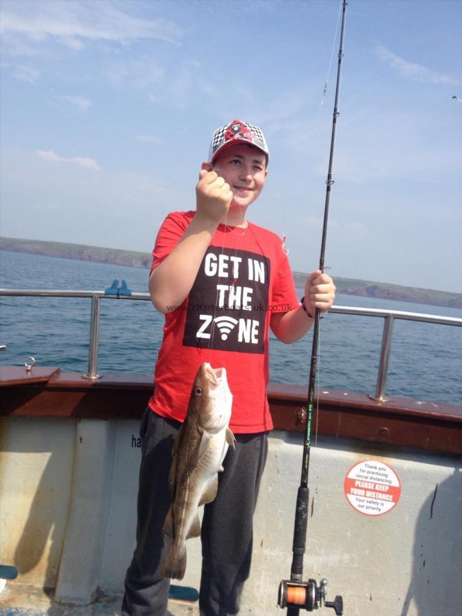 4 lb 8 oz Cod by Top lad