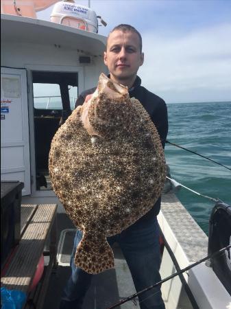 7 lb 6 oz Turbot by Unknown