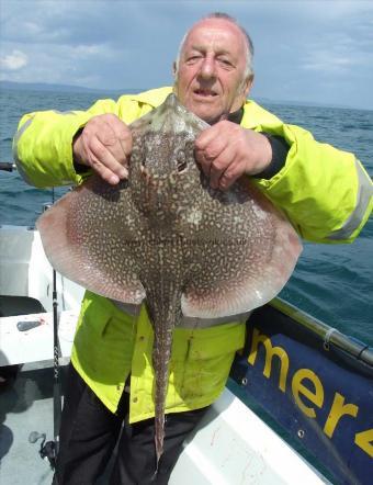 7 lb 8 oz Thornback Ray by Keith Shakespeare