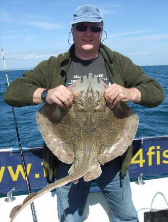 10 lb 10 oz Undulate Ray by Chris Grant