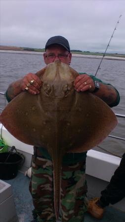 13 lb 12 oz Blonde Ray by ash mc intyre