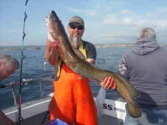 13 lb 10 oz Ling by Dan Brisby - Royston