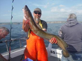 13 lb 10 oz Ling (Common) by Dan Brisby - Royston