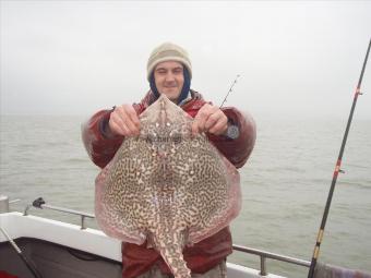 10 lb 8 oz Thornback Ray by Glen