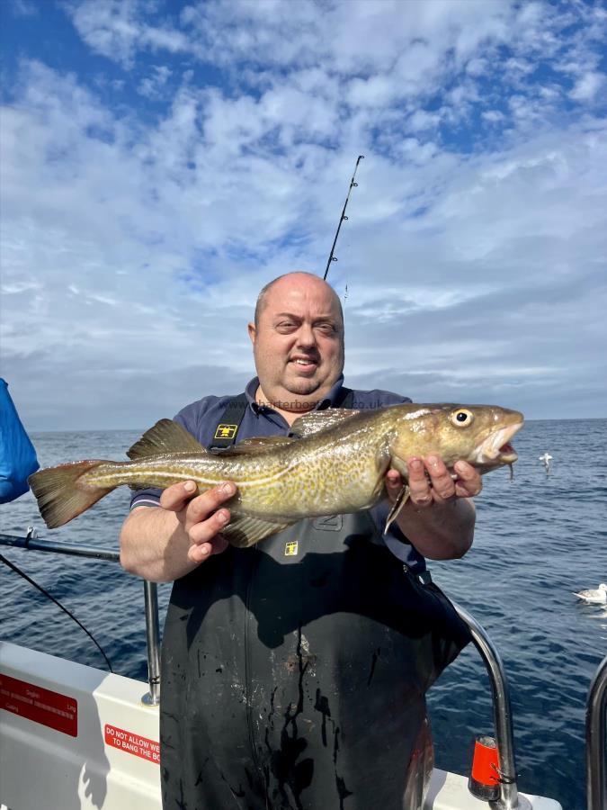 4 lb 8 oz Cod by Jamie Britton