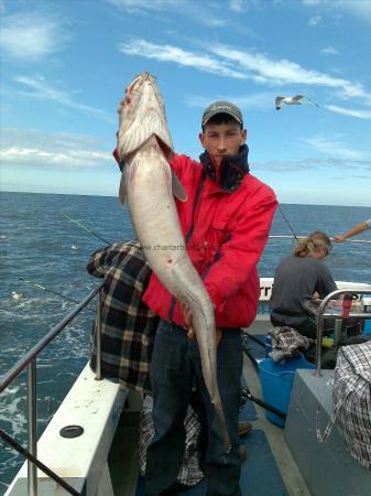 31 lb 7 oz Ling (Common) by mike shaw