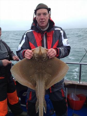 18 lb 8 oz Blonde Ray by Russ Chapman