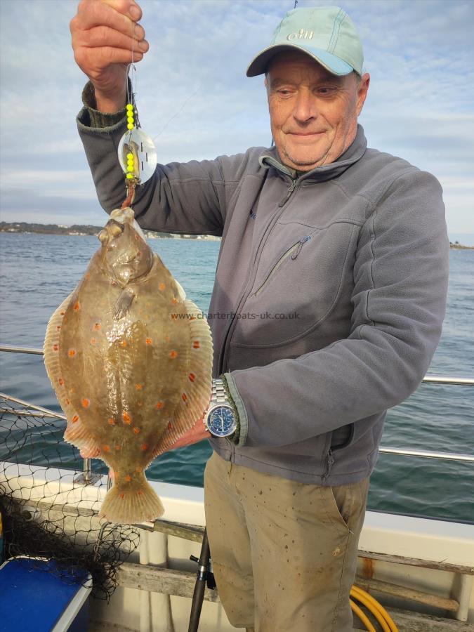 2 lb 4 oz Plaice by Peter