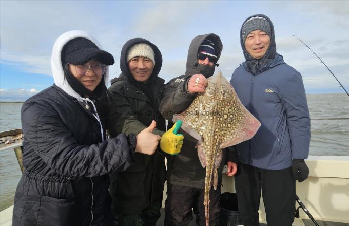 6 lb 8 oz Thornback Ray by Paul