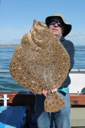 16 lb 15 oz Turbot by simon blundell