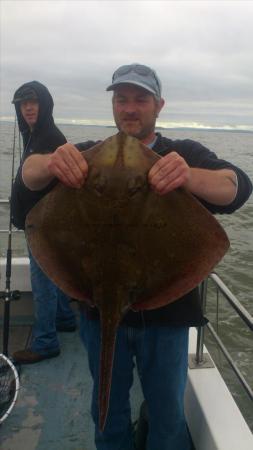 13 lb 8 oz Blonde Ray by stewart melvillle